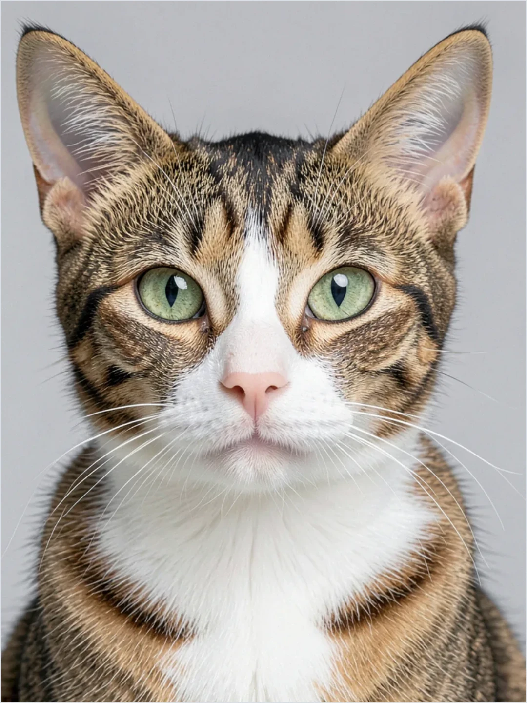 Kedi Vesikalık Fotoğrafı belgesine yerleştirilmiş örnek vesikalık fotoğraf