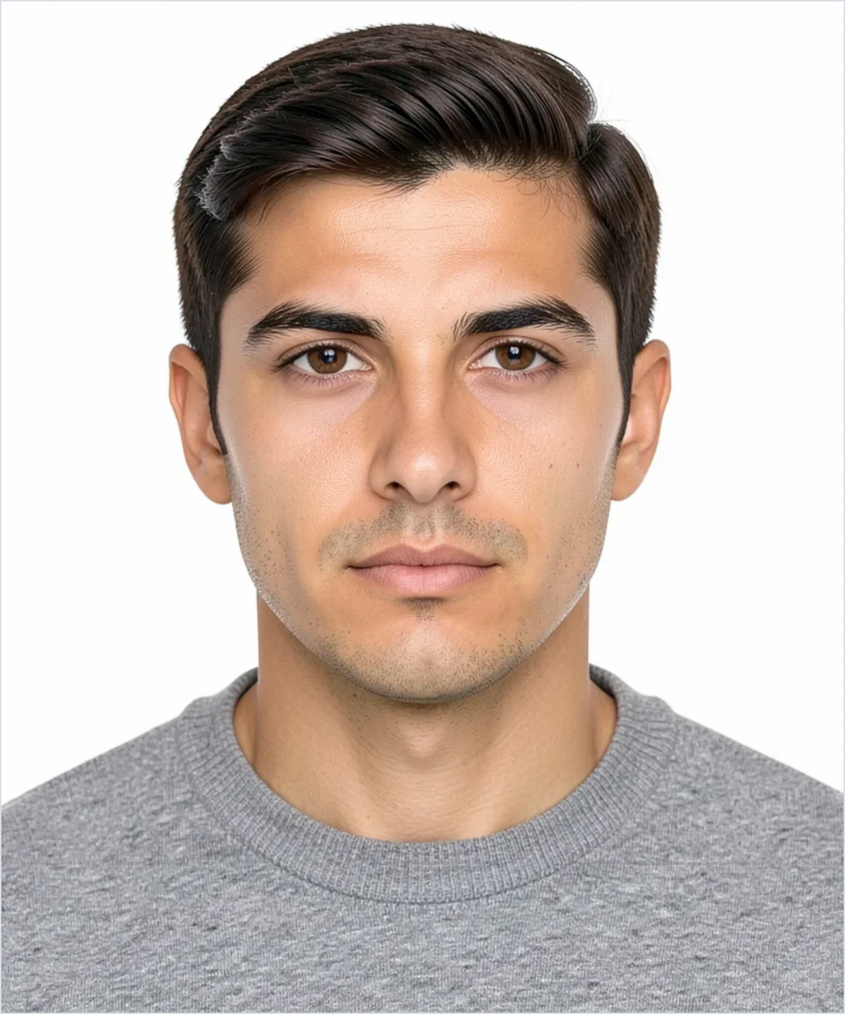 Sample ID photo placed on a ID and Document Photo Sizes document