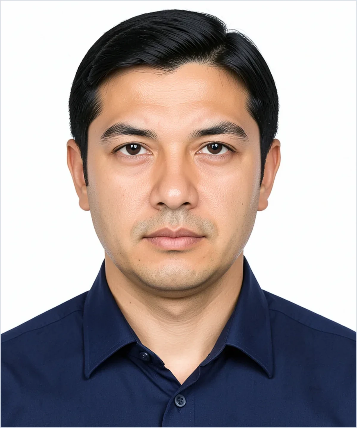 Sample ID photo placed on a Turkey Residence Permit Photo document