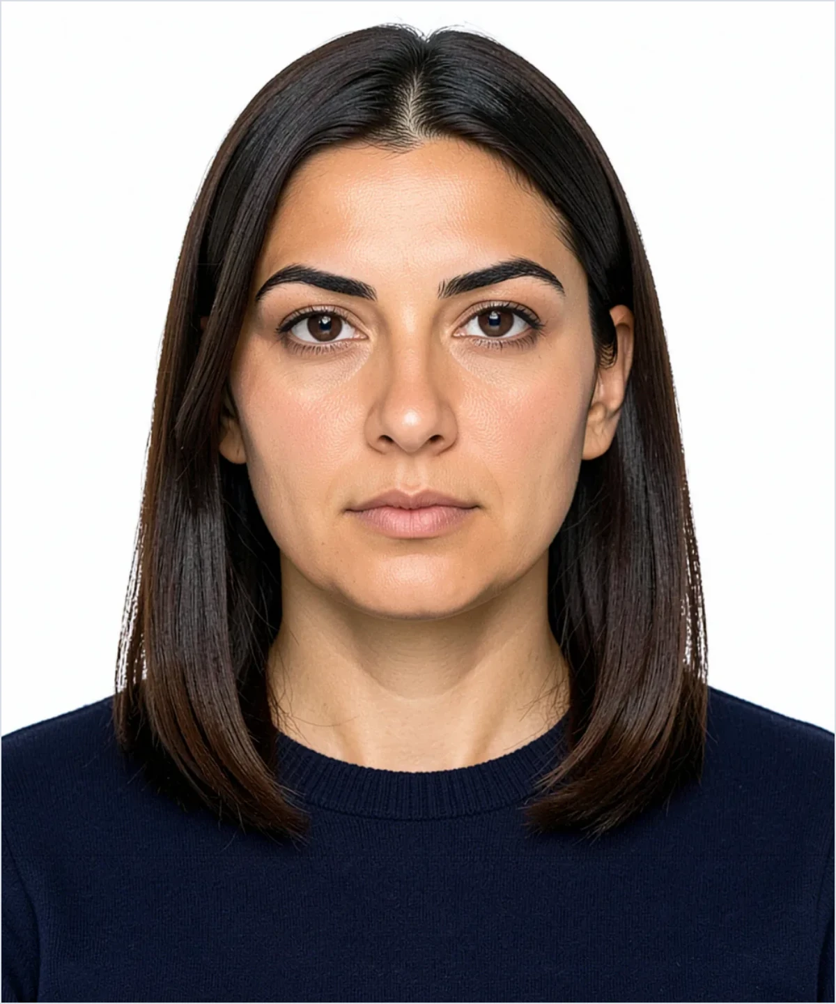Biyometrik Fotoğraf ile Klasik Vesikalık Arasındaki Farklar Nelerdir? belgesine yerleştirilmiş örnek vesikalık fotoğraf