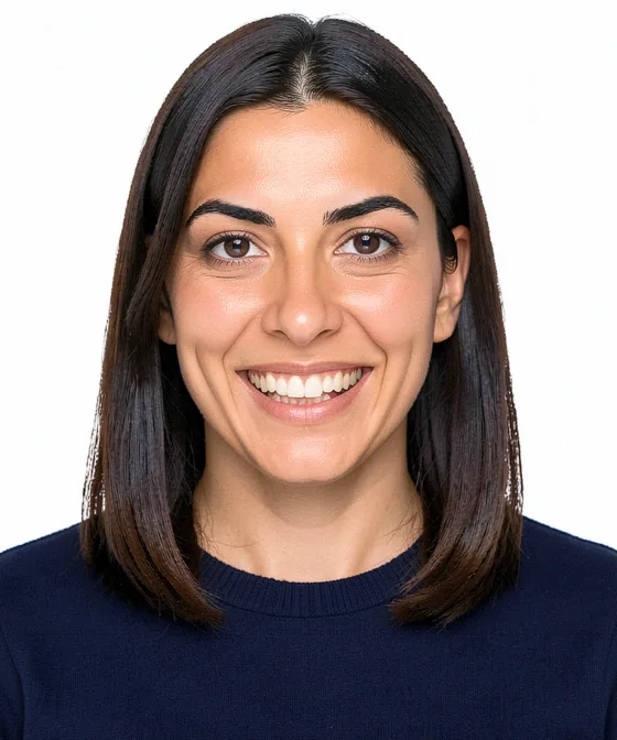 What Are the Differences Between a Biometric Photo and a Standard ID Photo? — Incorrect ID photo: smiling