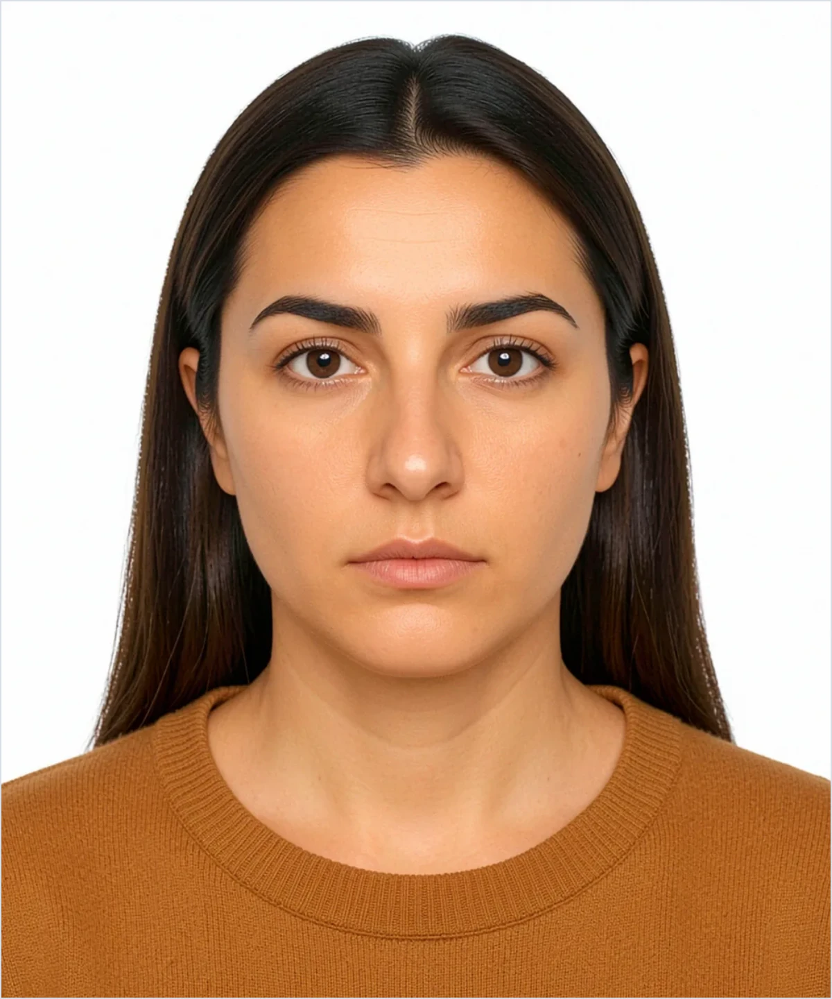 Sample Change the Photo on a Turkish ID, Licence or Passport — the cropped portrait as delivered in the file