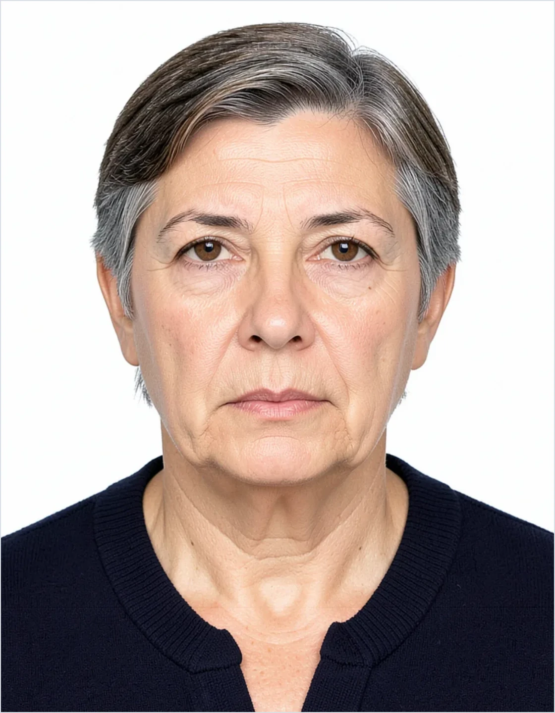 Sample Your ID Photo Was Rejected — the cropped portrait as delivered in the file