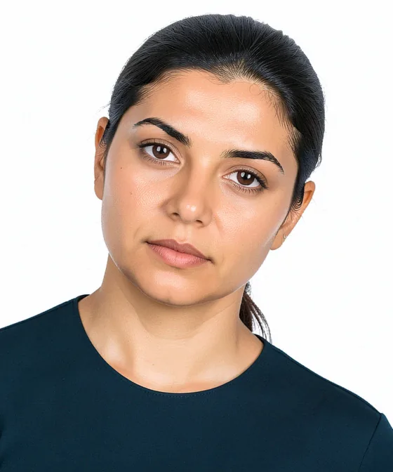 43×55mm Vesikalık — Yanlış vesikalık örneği: baş yana eğik